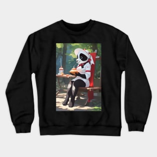 Cute panda nurse Crewneck Sweatshirt